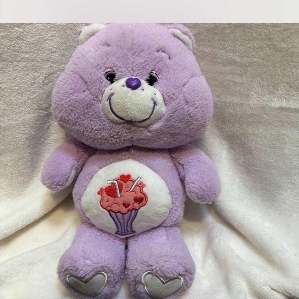 2018 Purple Share Bear Care Bear plushie